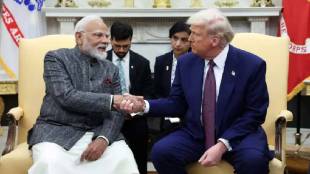 PM Modi Firm Handshake Donald Trump John Bolton