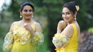Pallavi Vaidya Yellow Dress Look