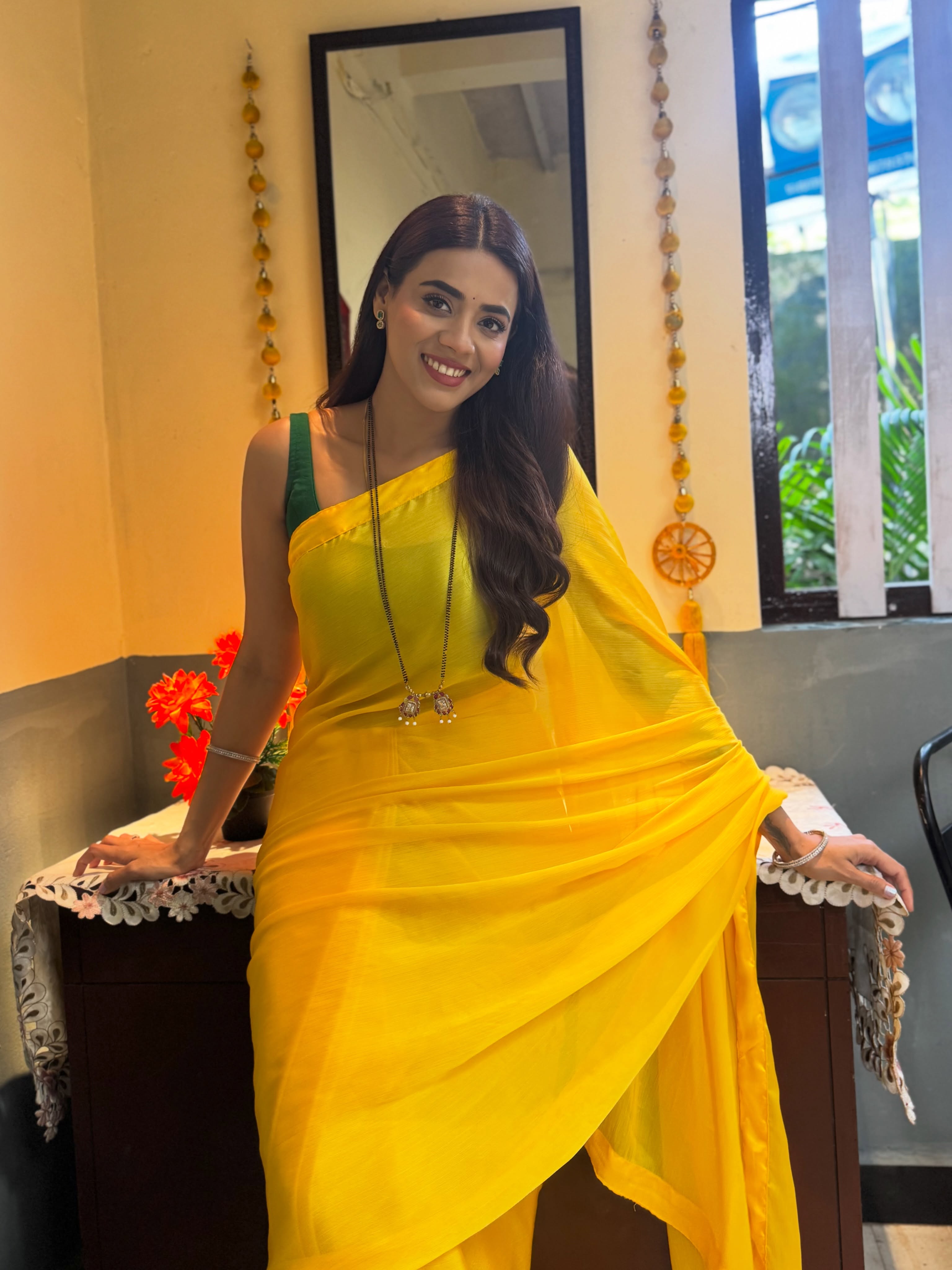 Pratiksha Mungekar White Co-Ord Set Dress Look