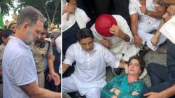 राहुल गांधींसह रस्त्यावर झोपलेल्या प्रियांका गांधींना पोलिसांनी घेतलं ताब्यात, सलग दुसऱ्या दिवशी काँग्रेस आक्रमक
