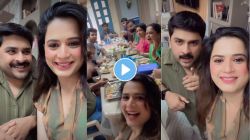 Video: ‘पाठराखीण’च्या सेटवर बसली पगंत; प्राजक्ता गायकवाडच्या आईने पाठवला ‘हा’ पदार्थ, शुभंकर तावडे म्हणाला…