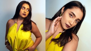 Rucha Gaikwad Yellow Dress Look
