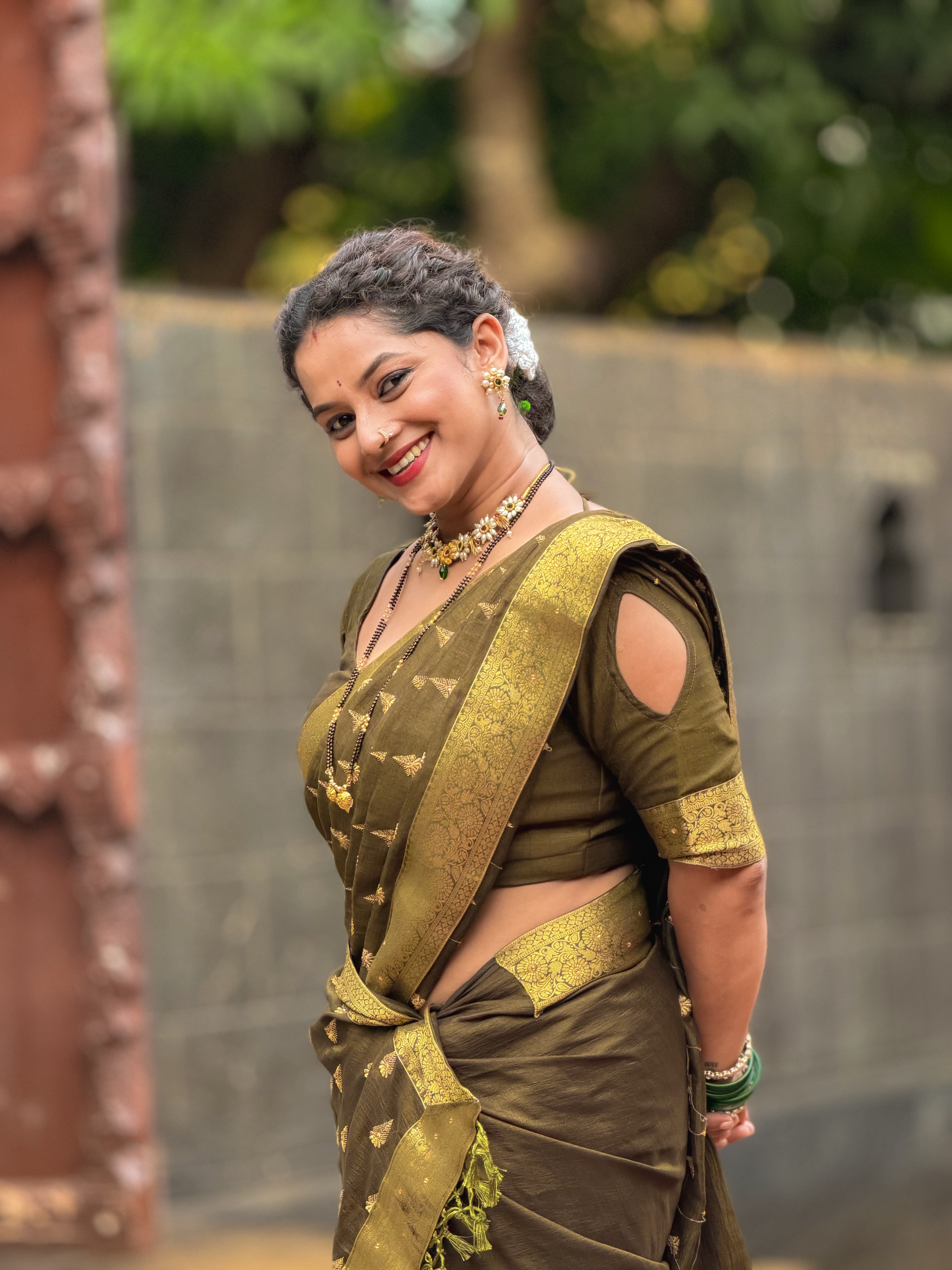 Sakshee Gandhi Yellow One Piece Dress Look