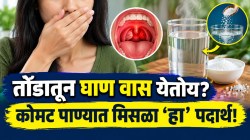 घशात खवखव होणार नाही, तोंडातून घाण वास नाही येणार! कोमट पाण्यात ‘हा’ पांढरा पदार्थ मिसळून चूळ भरा; दाढेची कीड, पिवळेपणा होईल गायब!