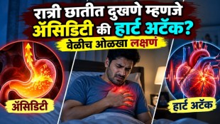 chest pain at night | heart attack symptoms marathi | chest pain causes acidity gas | emergency heart care marathi