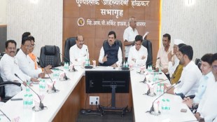 ahilyanagar district bank election | radhakrishna vikhe patil balasaheb thorat meeting | ram shinde nilesh lanke ahilyanagar politics | ahilyanagar district central cooperative bank news