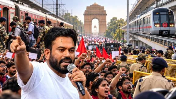Abhijeet Dipke PM Modi Emergency news update | Jantar Mantar Protest Delhi police action