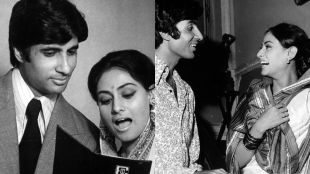 Amitabh Bachchan Jaya Bachchan Love Story and Marriage Photos with Kanjeevaram Saree Mention