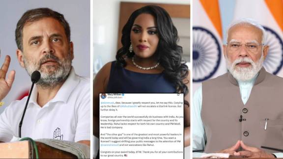 Elon Musk Starlink License India | Mary Millben Advice PM Modi Rahul Gandhi | स्टारलिंक परवाना एलॉन मस्क मेरी मिलबेन सल्ला | नरेंद्र मोदी राहुल गांधी स्टारलिंक बातमी