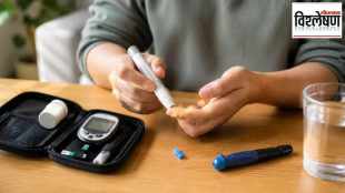 HbA1c Blood Test Report and Diabetic Glucose Levels for diabetic patient