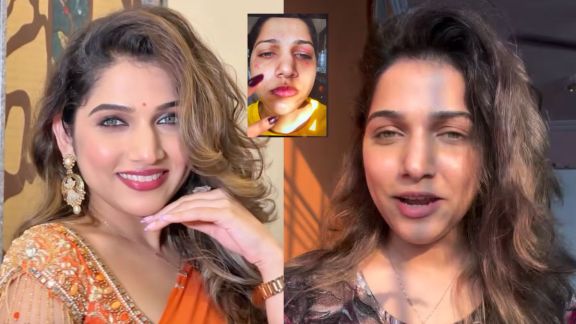 Jahnavi Killekar giving clarification on Bisleri water Kolhapur controversy in Instagram video