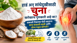हाडं अन् सांधेदुखीसाठी चुना खरोखरच गुणकारी आहे का? सकाळी रिकाम्या पोटी खाताना काय काळजी घ्यावी आणि योग्य पद्धत कोणती?