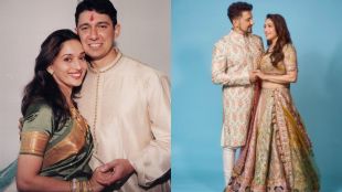 Madhuri Dixit with husband Dr Shriram Nene celebrating 27th wedding anniversary photo throwack