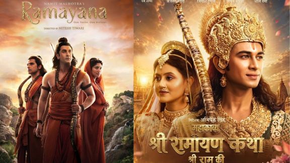 Mahakavya Shri Ramayana Katha movie poster Dev Sharma Anjali Arora producer Prakash Mahobiya