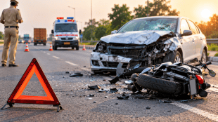 Akola Road Accident Statistics | Akola Fatal Road Accidents Decrease | अकोला अपघात आकडेवारी | अकोला रस्ता अपघात मृत्यू घट RTO