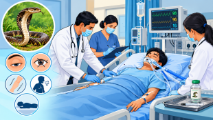 Nagpur Government Hospital Snakebite Recovery | Neurotoxic Snakebite Symptoms Paralysis Treatment | नागपूर सरकारी रुग्णालय सर्पदंश उपचार | नागपूर मेडिकल रुग्णालय मज्जासंस्था सर्पदंश रुग्ण