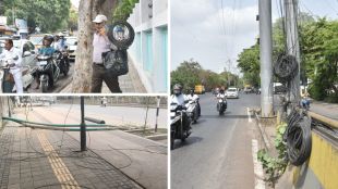 Pimpri Chinchwad Overhead Cable Danger | PCMC Action On Unauthorized Cables | पिंपरी चिंचवड लटकत्या केबल धोका | पीसीएमसी अनधिकृत केबल कारवाई