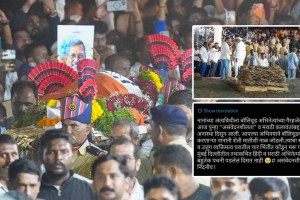 Nana Patekar funeral Bollywood actors absence controversy | Amol Mitkari statement on Nana Patekar demise