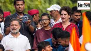 AISA President Neha Bora marching with Rahul Gandhi rising discontent amongst nsui leaders