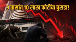 Stock Market: तीन तासांत गुंतवणूकदारांनी गमावले १० लाख कोटी! मुंबई शेअर बाजारात हाहाकार; तुमचा पोर्टफोलिओ सुरक्षित आहे का?