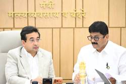 चिपळूण येथील वाशिष्ठीतील गाळ काढा, शासकीय जमिनीवर मत्स्यव्यवसाय करा, नितेश राणे यांचे निर्देश
