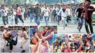 Delhi Jantar Mantar protest police barricading | Rahul Gandhi Opposition protest against Chief Election Commissioner | SFI leader Aishi Ghosh detained by Delhi Police | Delhi metro closures and security deployment at Connaught Place