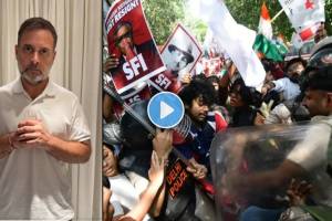 Rahul Gandhi Youth Protest Support | Rahul Gandhi Delhi Police Clash Statement | राहुल गांधी तरुण आंदोलन पाठिंबा | दिल्ली पोलीस राडा राहुल गांधी वक्तव्य