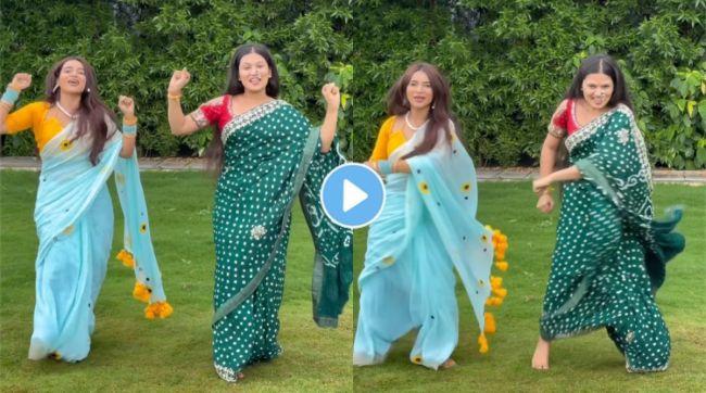 Bigg Boss Marathi 6 Winner Tanvi Kolte and Gautami Patil Dancing Together on Kathi Na Ghongada Song