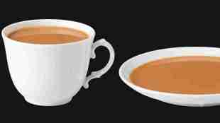 Why tea cools faster in saucer than cup | Science behind tea cooling process in saucer | Evaporative cooling effect in hot tea science | Surface area heat dissipation concept in physics