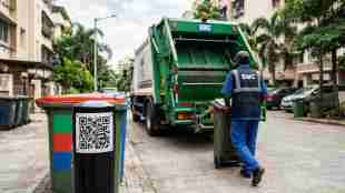 BMC garbage collection QR code system | Prabhakar Shinde Standing Committee Chairman | Mumbai solid waste management updates | BMC civic complaints app Marathi